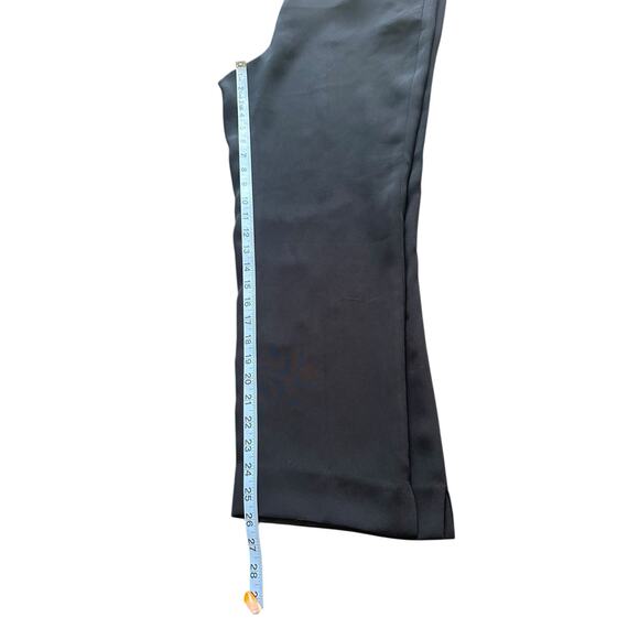 J.Crew Black Office Work Career Business Matte Crepe Pull On Easy Pant Size 12 - Picture 11 of 12